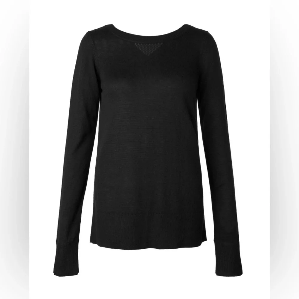 Lululemon Sunset Savasana Pullover II Knit Sweater Open Back